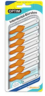 Stoddard Interdentalbürsten 8er Packung, orange 0,45mm Größe 1