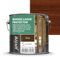 JOVIRA PINTURAS. BARNIZ LASUR PROTECTOR SATINADO (7 colores) Protege, decora y embellece todo tipo de madera (2,3 Litros, Teka) H-31