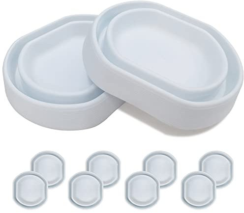 Bed Bug Interceptors – 8 Pack | Bed Bug Interceptor Traps | Insect Trap, Monitor, and Detector for Bed Legs (White - 8 pcs)