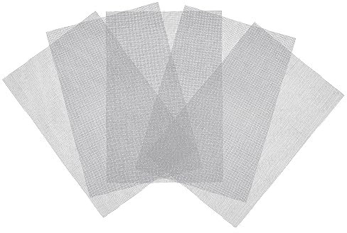 VINTORKY 5pièces Tapis Maille pour Drainage De Pot De Fleurs Lot de Découpables Prévient Les Fuites De Terre Et Améliore La Circulation Air