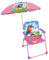 FUN HOUSE Gabby ET LA Maison Magique 713603 Klappstuhl JO H 53 x B 38,5 x T 37,5 cm mit Sonnenschirm Ø 65 cm für Kinder, Rosa