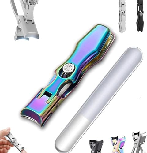German Toe Nail Clippers for Thick Nails,German Nail Clippers Ultra Wide Jaw Toenail Clippers Heavy Duty Nail Cutter (Multicolor)