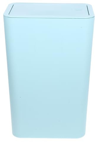 Luxshiny Poubelle Petite Avec Couvercle Pression Pour Salle De Bain Corbeille Pratique De Ciel Pour Économie Espace
