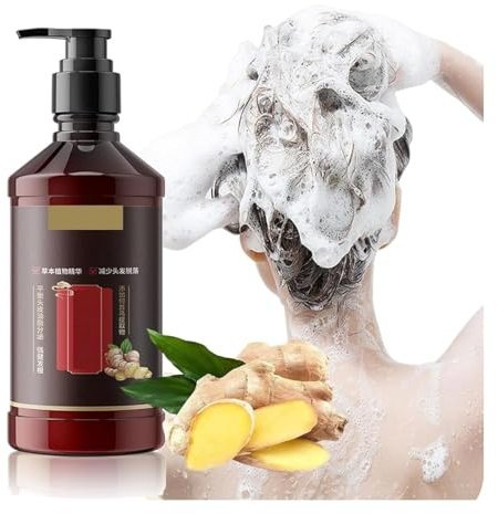 Ginger Plant Extract Hair Shampoo, Ginger Shampoo For Hair Growth, Ginger Shampoo, Shampoo For Hair Growth,Anti Hair Loss Shampoo, Hair Growth Shampoo For Thinning Hair&Hair Loss
