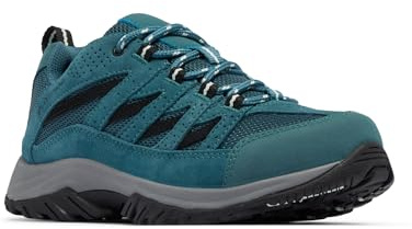 Columbia Chaussures Crestwood, confort léger, amorti supérieur, retour d'énergie élevé, traction non marquante, imperméable durable, tige combinée - Femmes