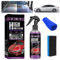 Qaestuan Nano Car Spray, 3 in 1 High Protection Fast Coated Car Nano Kratzer Spray, Autobeschichtungsspray für Schutz vor Korrosion, Kratzern