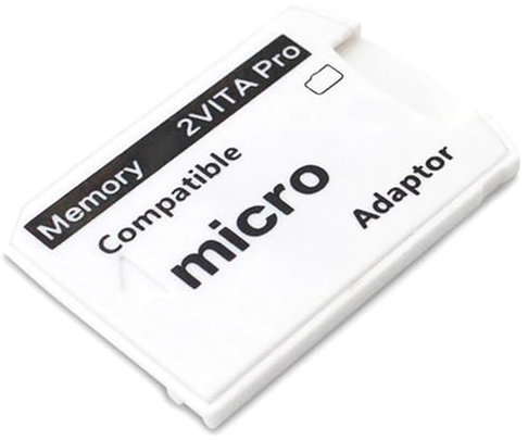 CVZJ Tarjeta de memoria SD2VITA 6.0 para, tarjeta, 1000/adaptador, 3.65, para Micro-sd, versión original, ABS blanco