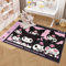 ZCSJFCAI Nicht-Slip 3D gedruckt Kuromi Cartoon Anime Teppich, Schlafzimmer Wohnzimmer Dekoration, Bereich Teppich Non-Slip Bodenmatte.,50 * 80cm