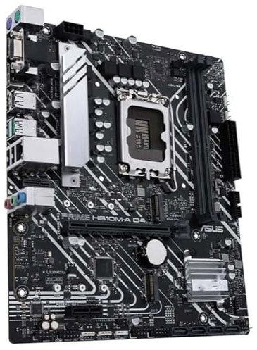Computer Motherboards Fit For ASUS PRIME H610M-A D4 Motherboard Support 12th-Gen CPU DDR4 64GB PCIE4.0 Dual M.2 Socket Intel H610 ATX Desktop Motherboard
