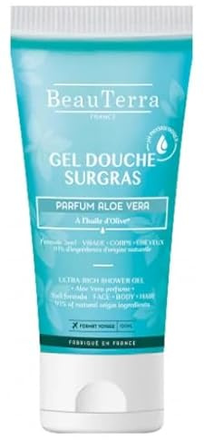 BeauTerra Aloe Vera Superfat Shower Gel 100 ml