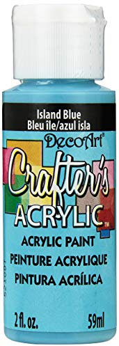 Deco Art DCA123 - Pintura para Tejidos y Telas, Color Azul