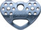 Petzl Tandem Speed Inox-Doppelseilrolle Kugellager