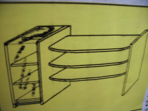 MAJA 7670-4436 TV-Video-Center Unterschrank Esche schwarz