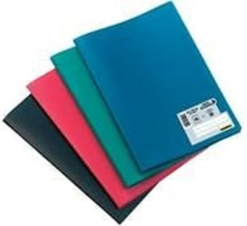 OXFORD Protège-Documents Memphis A4 120 vues / 60 pochettes Couverture Polypro Noir