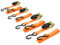 LAS 10301 Spanngurte mit Ratsche und S-Haken, 4-teilig