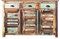 invicta INTERIOR Sideboard Jakarta Recycling Holz bunt 125cm Fischerbooten Massivholz Board Kommode