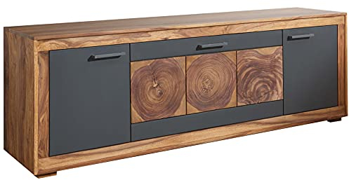 Meuble TV - Bois de Palissandre teinté (Marron) - Turin #07