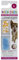 Kitty Caps Nail Caps: White/Orange and Clear/Blue Glitter, 40 Count, Large
