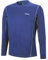 Airtracks Herren Funktions Laufshirt Langarm Pro Air Running T-Shirt Trainingsshirt für Männer Funktionsshirt Sportshirt Fitness Langarmshirt Jogging Shirt S M L XL XXL XXXL - blau - XXXL