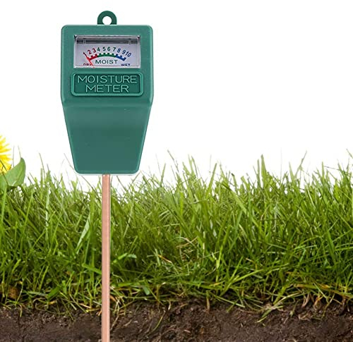 FTVOGUE Bodenfeuchtesensor Meter Tester Probe Feuchtigkeitssäure Tester Bodenwasser-Monitor-Hydrometer für Garten, Bauernhof, Rasen, Indoor & Outdoor