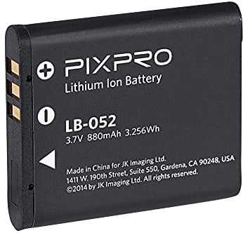 KODAK LB-052 Lithium Ion Battery for SL10 and SL25 Lens