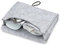 NIDOO Portable Feutre Pochette Etui de Rangement pour Souris, Téléphone Portable, Câbles, Disque Dur Portable, Banque De Puissance Etc, Gris