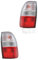 Rückleuchten Heckleuchten Set rechts & links L200 Bj. 98-07 weiß rot