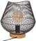 Atmosphera - Lampe filaire Jena noire - métal H28 cm
