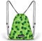 Minecraft Turnbeutel Kinder, Drawstring Bag Beutel Rucksack Kinder mit Kordeln - Gamer Geschenke für Jungs (Grün)