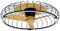 MANTRA Ventilador modelo NATURE negro con motor DC led dimable