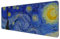 Dynippy Tapis de souris de jeu fin et étendu (80 x 30 x 0,2 cm) avec bords cousus, grand tapis de souris long XXL pour clavier et tapis de souris pour jeux vidéo, bureau et maison – La nuit étoilée