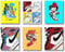 SYCART® Hypebeast Sneaker-Poster, ungerahmt, 20,3 x 25,4 cm, Air Jordan, Wanddekoration, Hypebeast-Sneaker-Poster für Zimmer, Micheal J Schuhdrucke, AJ Raumdekoration, AJ Shoebox-Kollektion