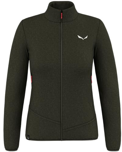 Salewa Puez Rocca PL Jacket W Giacca, Verde Oliva Scuro, L Donna