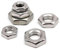 5/10/50pcs M3 M4 M5 M6 M8 M10 M12 M16 GB6172 316 A4-70 Stainless Steel Hex Hexagon Wafer Thin Nut Jam Nut-M3 50pcs