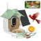 Mavdecll Intelligentes Vogelfutterhaus Mit Kamera, HD-KI-Kamera Zur Beobachtung Von Vogelarten, Solarbetrieben, Automatische Aufnahme Von Vogelvideos, Geschenk Für Vogelliebhaber