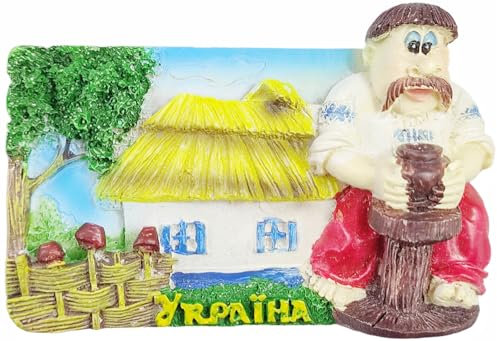 Ukraine Kühlschrankmagnet Reise Souvenir Kühlschrank Dekoration Magnet 3D Aufkleber Handwerk