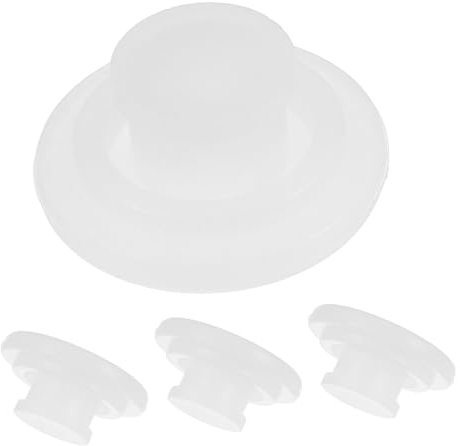 OUNONA 4pcs Silicone Water Bottle Lid Plug Non Spill Bottle Lid Plug Silicone Bottle Stopper Dust- Proof Plugs Cap Protector