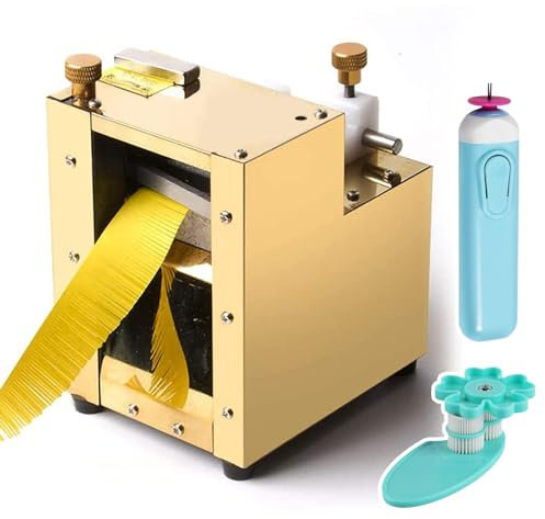 YXFAZPP Electric Paper Cutter and Auxiliary Tool Kit - Adjustable Width/Rapid Cutting Speed, kit with Quilling Paper Pen&Roller Quilted Tool,Enhance Your Paper Quilling Experience (without battery)
