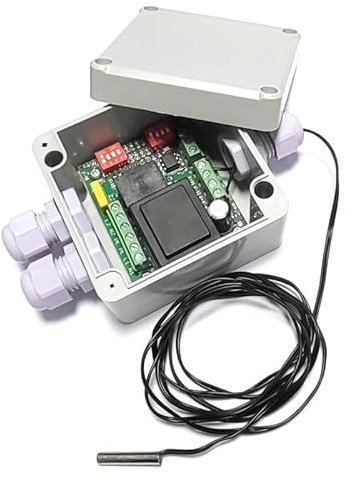 Zirkulationspumpensteuerung Steuerung für Umwälzpumpe Warmwasser Brauchwasser Zirkulationspumpe 230V