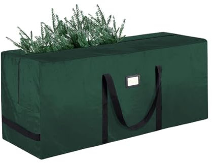 Lnhgh Weihnachtsbaum-Aufbewahrung, Aufbewahrungstasche für Weihnachtsbaum - Künstliche Baum-Tragetasche - Extra große Weihnachtsbaum-Aufbewahrungstasche mit verstärkten Griffen und Reißverschlüssen