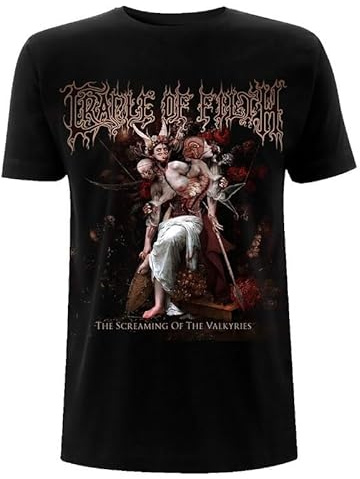 Cradle Of Filth The Screaming of The Valkyries Männer T-Shirt schwarz M