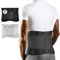 BACK BODYGUARD Rückengurt - innovative Lendenwirbelstütze - Rückenbandage entlastet Rücken - Nierengurt zur Rückenstütze (Schwarz, M)