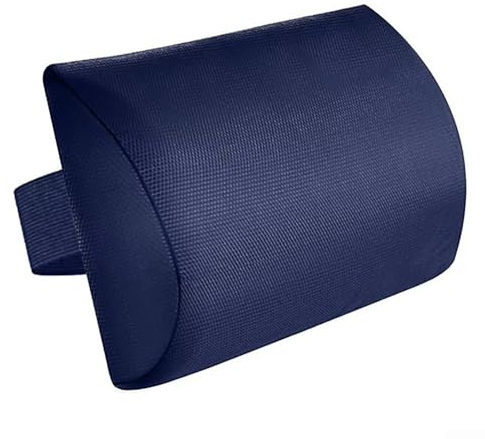 Relaxkissen mit verstellbarem Gurt, für Strand und Pool, Marineblau