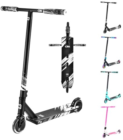 CORE CB1 Stunt-Scooter für Anfänger, Kinder-Stunt-Scooter ab 6 Jahren, Anfänger-Kick-Scooter für Tricks, Freestyle mit 110 mm Rädern, Profi-Roller für Jugendliche & Kinder, Schwarz