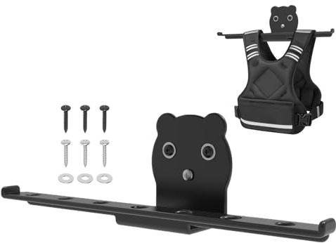 Zuasdvnk Halterung für Sprüher auf dem Rucksack, multifunktional, verstellbar, robust, Halterung für Laubbläser zur Aufbewahrung, für Rasenflächen, Arbeitsbereich, Garage, Motorsäge