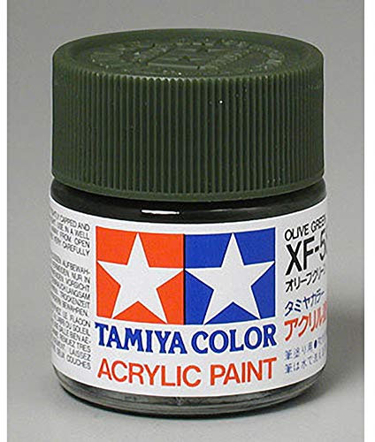 Tamiya 81358 acrílico XF58 Verde Oliva 3/4 oz, 81358