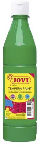 Tempera liquida jovi escolar 500 ml verde medio