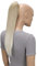 CAISHA 50cm Clip on Zopf Haarteil Pferdeschwanz Haarverlängerung Kunsthaar Glatt Blond Mix H55