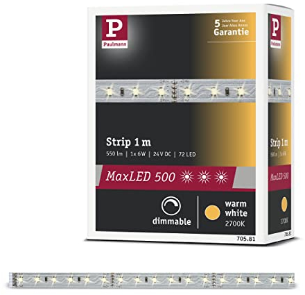 Paulmann 705.81 Strip, Integriert, silber