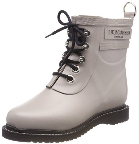 Ilse Jacobsen Damen kurz, RUB2 Gummistiefel, Grau (Atmosphere)